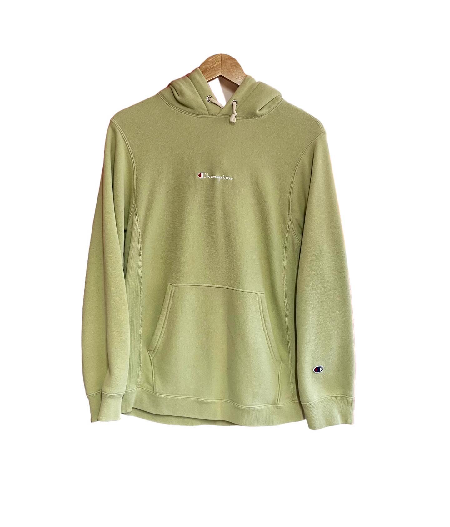 Olive green best sale champion hoodie